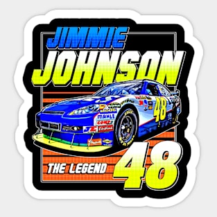 Jimmie Johnson #48 Legend Sticker